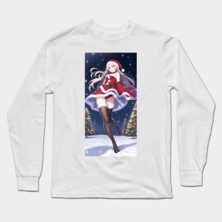 Santa Girl Long Sleeve T-Shirt